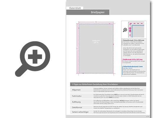 Product Bild briefpapier_din_a4__1_0_farbig__(vorderseite__graustufen___r__ckseite__unbedruckt)
