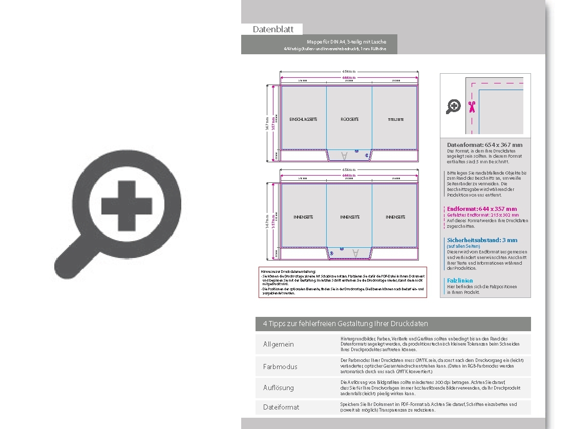 Product Bild mappe_f__r_din_a4__3-teilig_mit_lasche__4_4_farbig_(au__en-_und_innenseite_bedruckt)